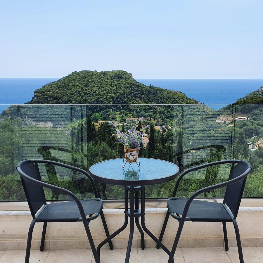 V&D Paleokastritsa Apartments Lakones ภายนอก รูปภาพ