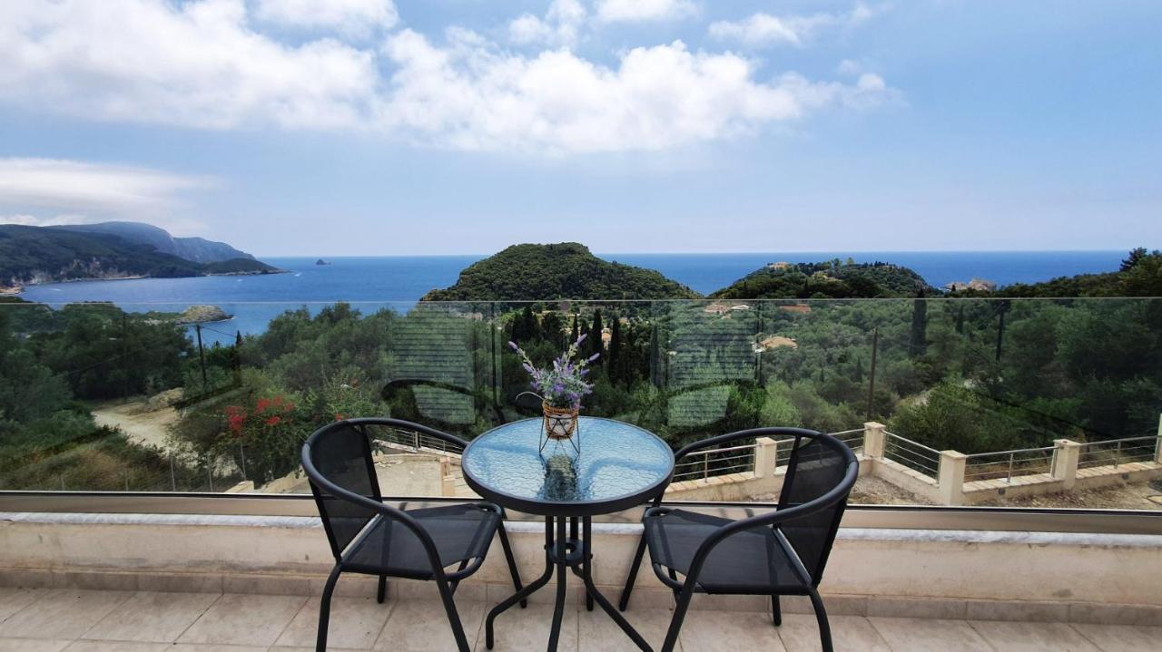 V&D Paleokastritsa Apartments Lakones ภายนอก รูปภาพ