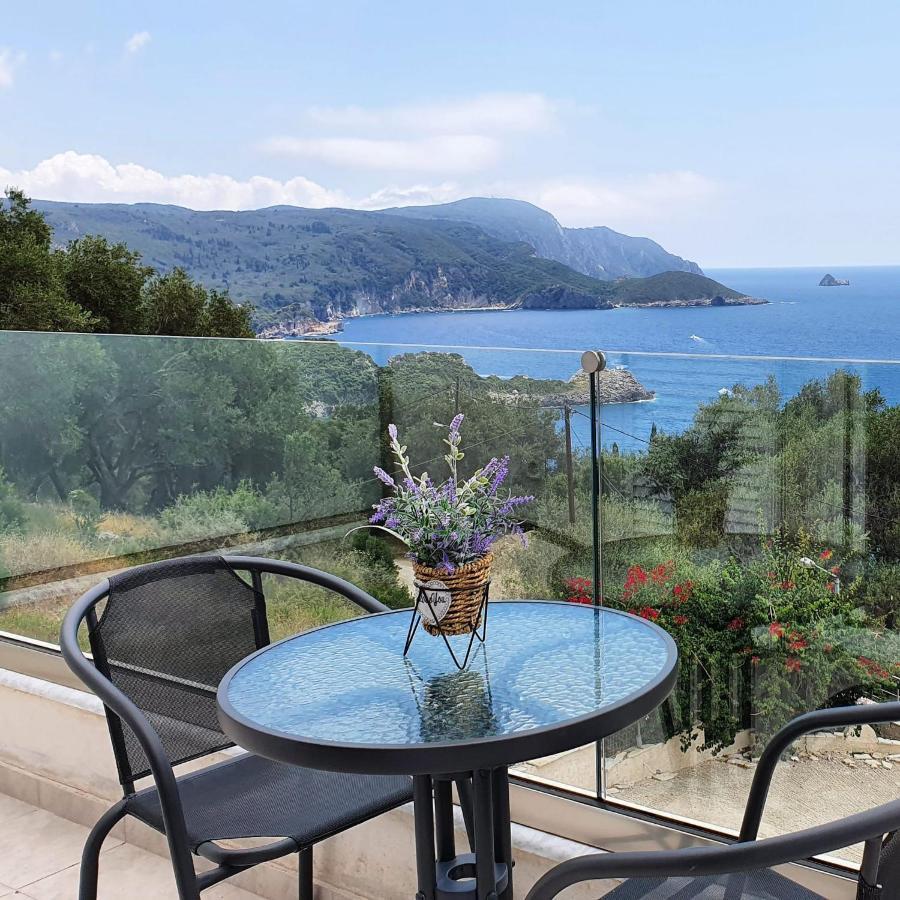 V&D Paleokastritsa Apartments Lakones ภายนอก รูปภาพ