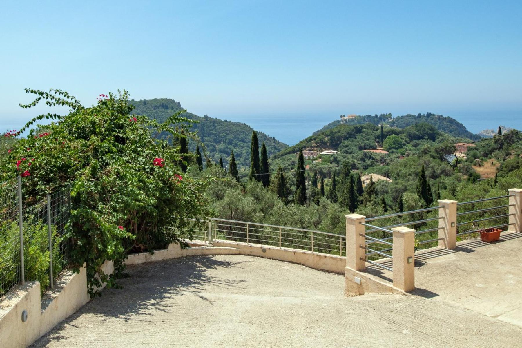 V&D Paleokastritsa Apartments Lakones ภายนอก รูปภาพ