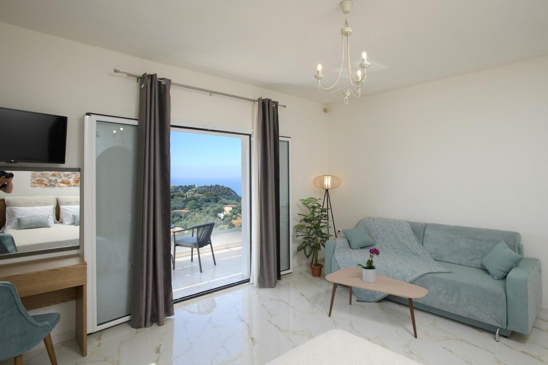 V&D Paleokastritsa Apartments Lakones ภายนอก รูปภาพ